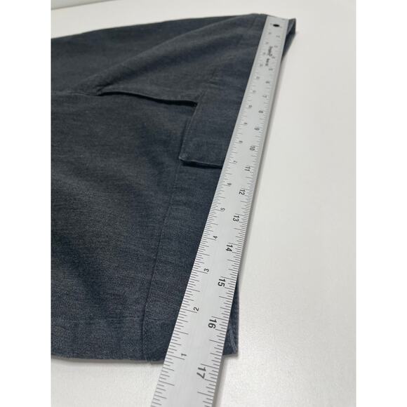NY & Co Stretch Dress Career Pants Trouser Straight Leg Gray Womens 12 Y2K - Picture 6 of 9
